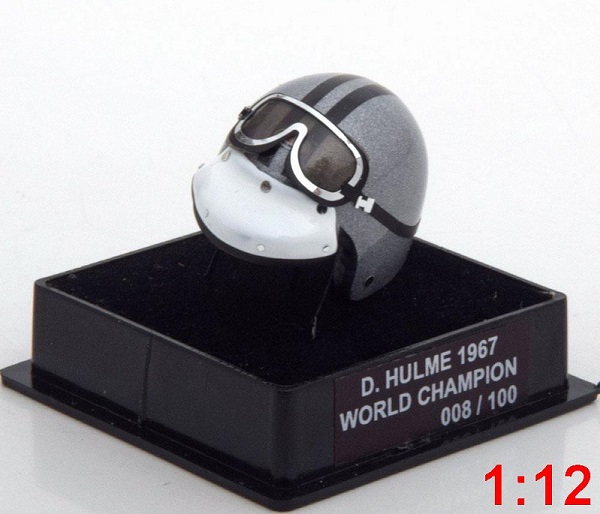 brabham helm weltmeister 1967 hulme world champions collection (limited edition 100 pcs.) M75381 Модель 1 12